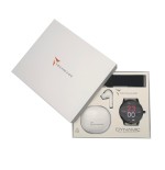 TECHMADE SMARTWATCH TM-DYNAMIC-DGY DARK GREY/GUN BUNDLE