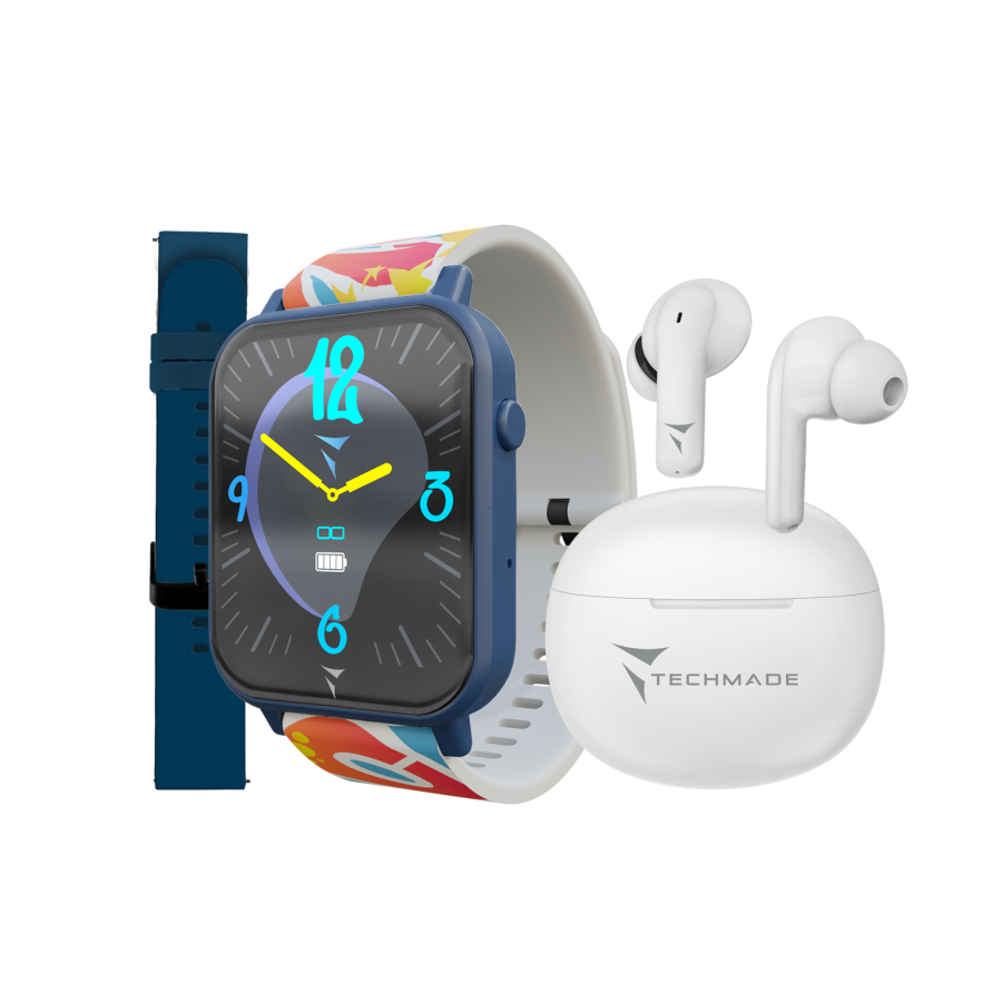 BUNDLE DREAMER CASSA BLU+BELT BLU+BELT COOL+EARBUD BIANCO