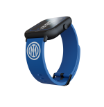 TECHMADE SMARTWATCH INTER CASSA NERA CON CINTURINO BLU