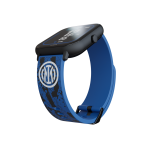 TECHMADE SMARTWATCH INTER CASSA NERA CINTURINO NERO E BLU