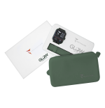 TECHMADE SMARTWATCH DARK GREEN + BAG TM-GLOW-DGR