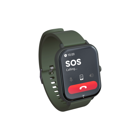 TECHMADE SMARTWATCH DARK GREEN + BAG TM-GLOW-DGR