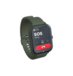 TECHMADE SMARTWATCH DARK GREEN + BAG TM-GLOW-DGR