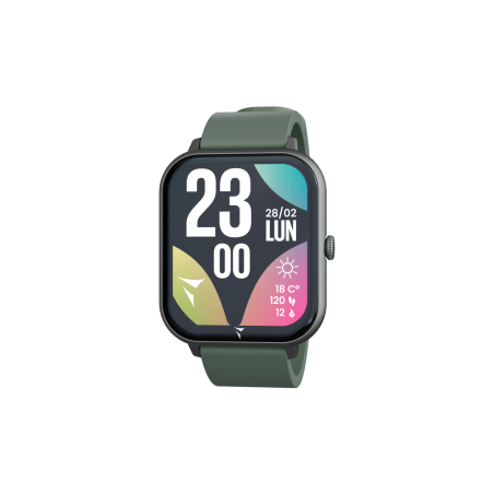 TECHMADE SMARTWATCH DARK GREEN + BAG TM-GLOW-DGR