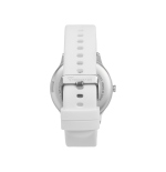 TECHMADE SMARTWATCH SILVER case+WHITE belt+WHITE earbud BUNDLE