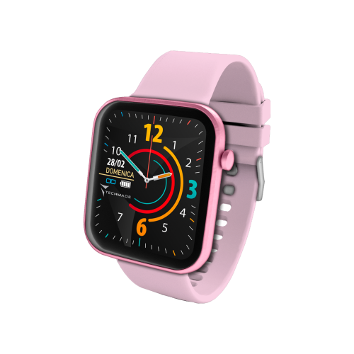 TECHMADE HAVA SMARTWATCH CON FRAME IN ALLUMINIO 1.68" PINK