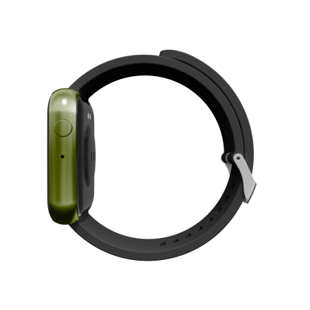 TECHMADE SMARTWATCH TM-TALK-GR2 CASSA VERDE SILICON NERO