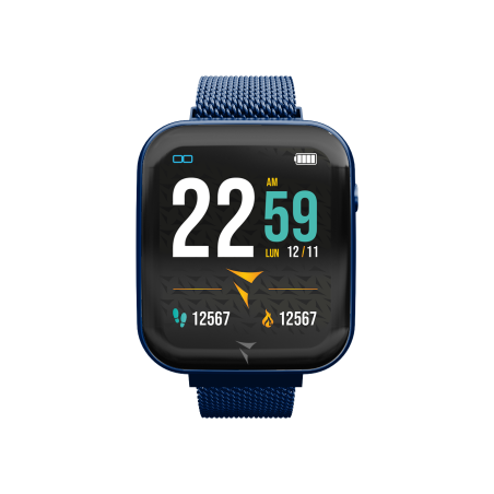 TECHMADE SMARTWATCH TM-TALK-MBL CASSA E MAGLIA MILANO BLU