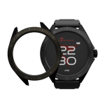 Smartwatch Rocks 2.0 con Cover Intercambiabili Cinturino Nero Cover Nera e Gun