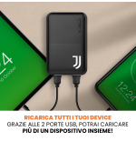 TECHMADE POWERBANK 5000mAh UFFICIALE JUVENTUS