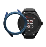 Smartwatch Rocks 2.0 con Cover Intercambiabili Cinturino Nero Cover Nera e Blu