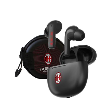 TECHMADE EARBUDS DOPPIOMIC UFFICIALI AC MILAN