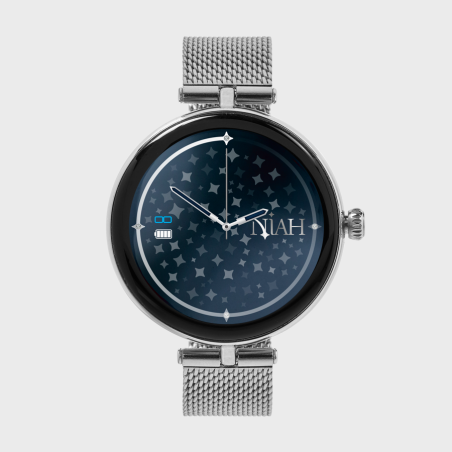 NIAH LYRA SMARTWATCH CON MAGLIA MILANO CLASSICA SILVER