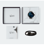 NIAH LYRA SMARTWATCH CON MAGLIA MILANO CLASSICA SILVER