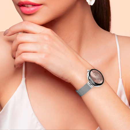 NIAH LYRA SMARTWATCH CON MAGLIA MILANO CLASSICA SILVER