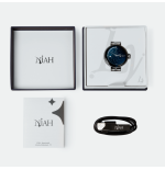 NIAH LYRA SMARTWATCH CON MAGLIA METALLICA GRANDE SILVER