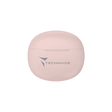 TECHMADE EARBUDS DOPPIOMIC COLORE ROSA