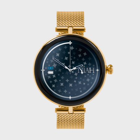 NIAH LYRA SMARTWATCH CON MAGLIA MILANO CLASSICA GOLD