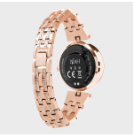 NIAH LYRA SMARTWATCH CON MAGLIA METALLICA MEDIA GOLD ROSE