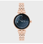 NIAH LYRA SMARTWATCH CON MAGLIA METALLICA MEDIA GOLD ROSE