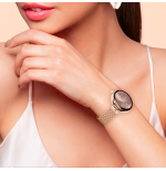 NIAH LYRA SMARTWATCH CON MAGLIA MILANO CLASSICA GOLD ROSE