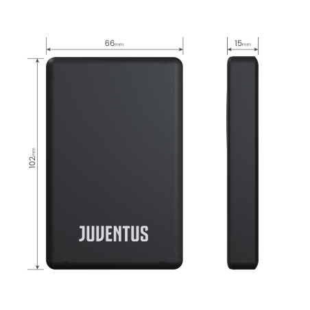 TECHMADE POWERBANK SLIM10000mah WIRELESS MAGNETICO PD22.5 JUVE