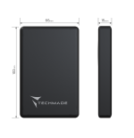 TECHMADE POWERBANK SLIM10000mah WIRELESS MAGNETICO PD 22.5 W