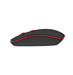 TECHMADE MOUSE WIRELESSUFFICIALE AC MILAN TM-MUSWN4B-MIL