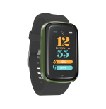 TECHMADE SMARTWATCH CASE GREEN SILICON BELT BLACK