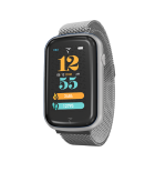 Smartwatch Steps Cassa Silver Cinturino Maglia Milano Silver