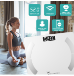 TECHMADE BILANCIA SMARTDIGITALE WHITE