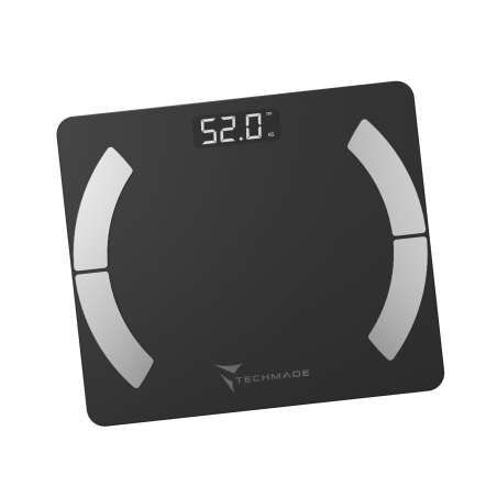 TECHMADE BILANCIA SMARTDIGITALE BLACK