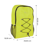 TECHMADE ZAINO SPORT STYLE (29x15x43 CM) VERDE