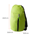 TECHMADE ZAINO YOUNG STYLE (23x12x40) VERDE