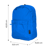 TECHMADE ZAINO CLASSIC STYLE MEDIUM (32x15x42 CM) BLU